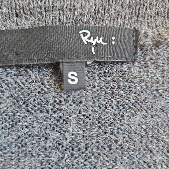 Ryu layerd Ruffle sweater dress Gray Black Peticoat size S Coquette Whimsigoth - Picture 6 of 11